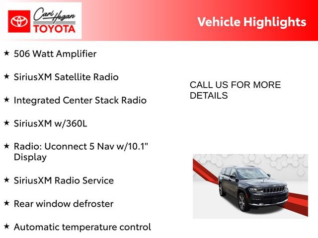 Used 2022 Jeep Grand Cherokee L Limited AWD/4WD image 10