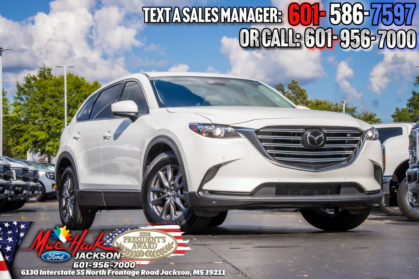 Used 2021 MAZDA CX-9 Touring w/ Touring Premium Package FWD video 1