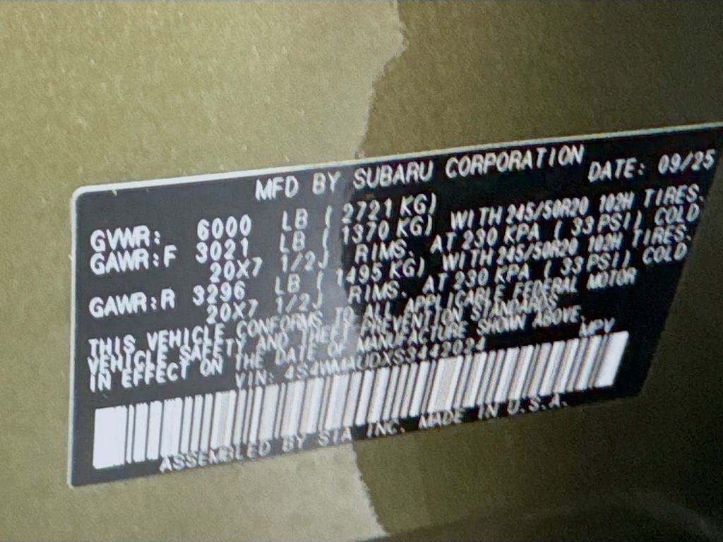 Used 2025 Subaru Ascent Touring AWD/4WD image 43