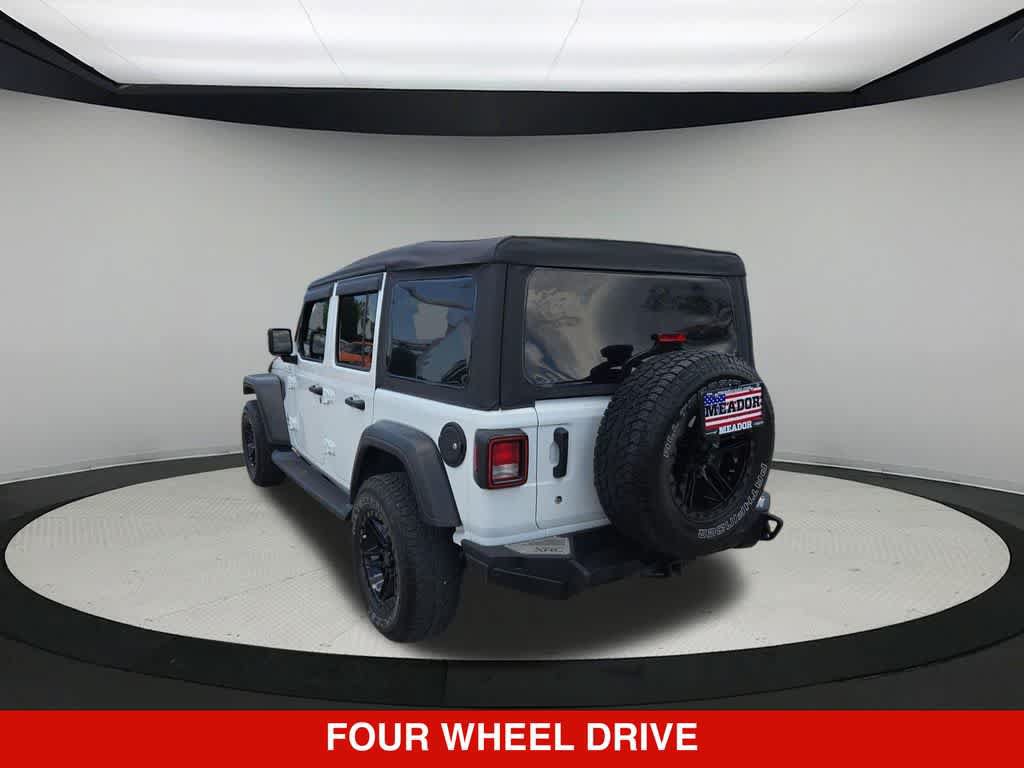 Used 2019 Jeep Wrangler Unlimited Sport S AWD/4WD image 4