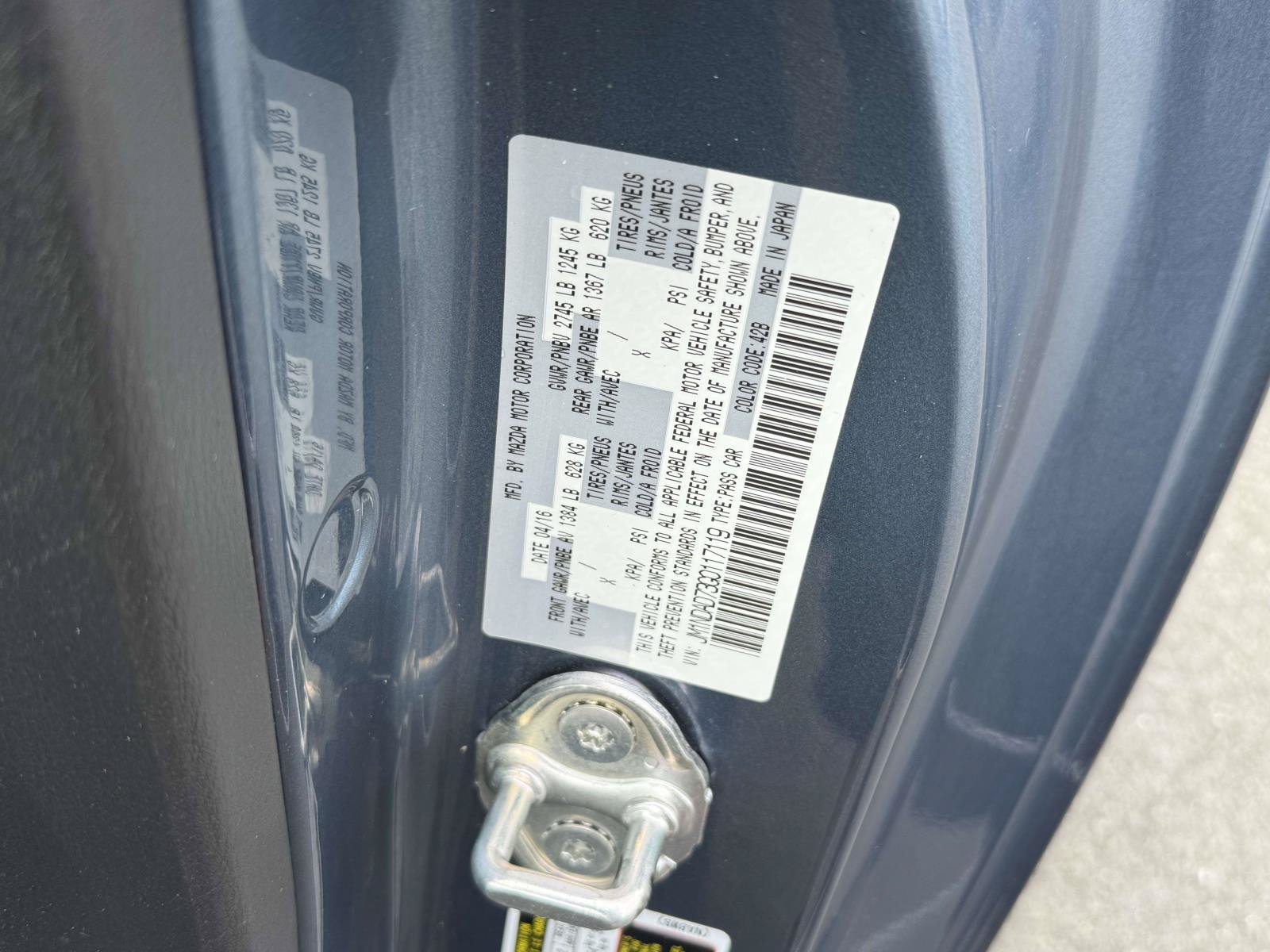 Used 2016 MAZDA MX-5 Miata Grand Touring RWD image 31