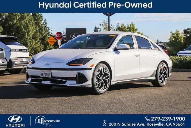 Certified 2023 Hyundai Ioniq 6 SEL w/ Cargo Package RWD image 1