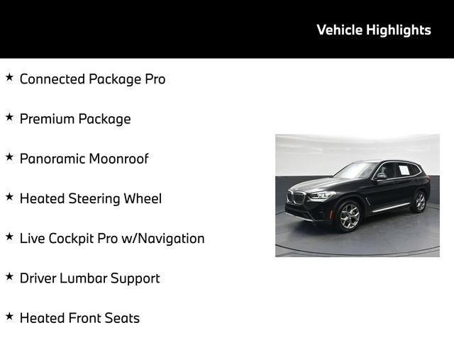 Used 2023 BMW X3 xDrive30i w/ Premium Package AWD/4WD image 5