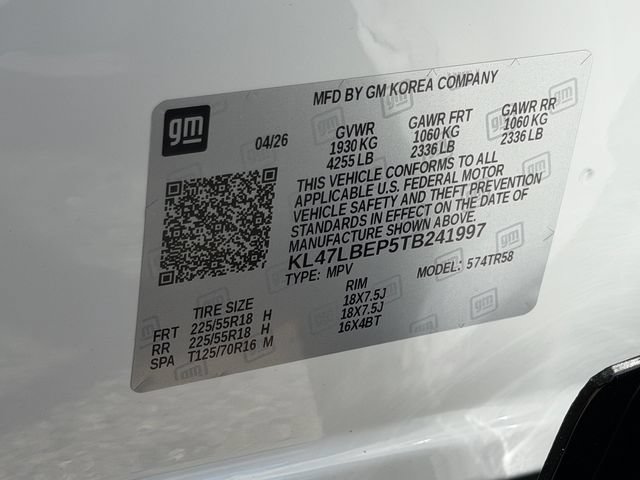 New 2026 Buick Envista Sport Touring w/ Advanced Safety Package FWD image 27