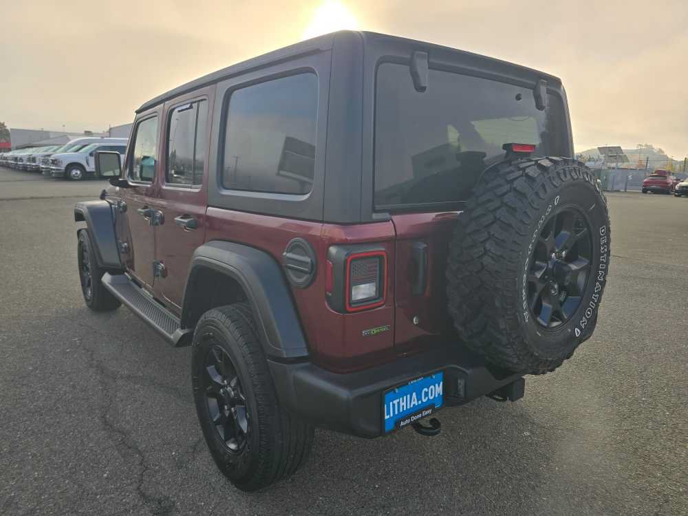 Used 2021 Jeep Wrangler Unlimited Sport AWD/4WD image 2