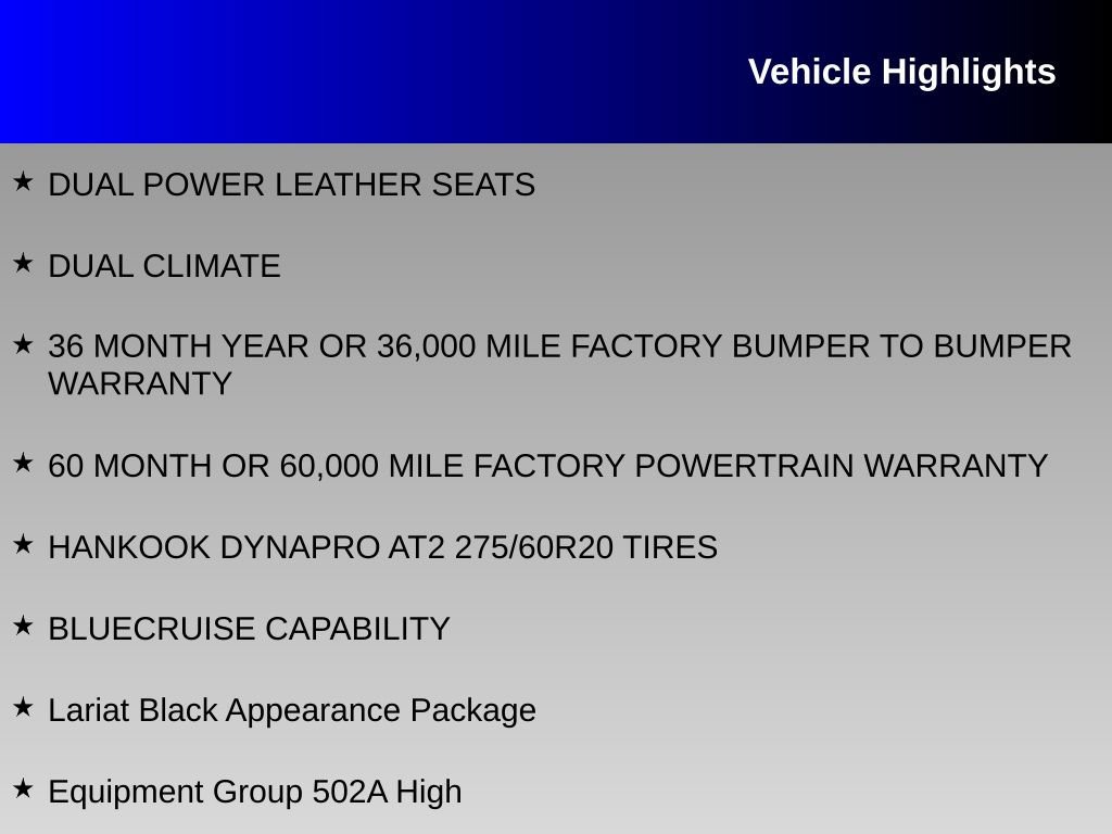 Used 2024 Ford F150 Lariat w/ Equipment Group 502A High AWD/4WD image 16