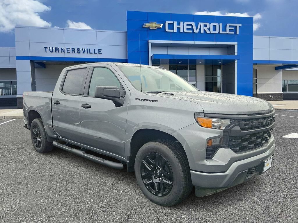 New 2026 Chevrolet Silverado 1500 Custom w/ LPO, Dark Essentials Package AWD/4WD image 2