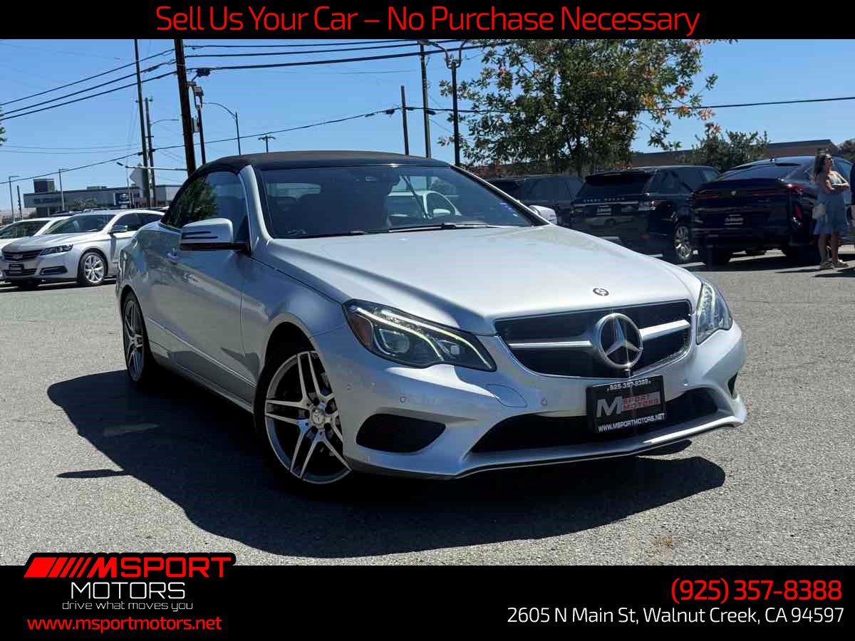 Used 2015 Mercedes-Benz E 400 Cabriolet w/ Premium 1 Package image 1