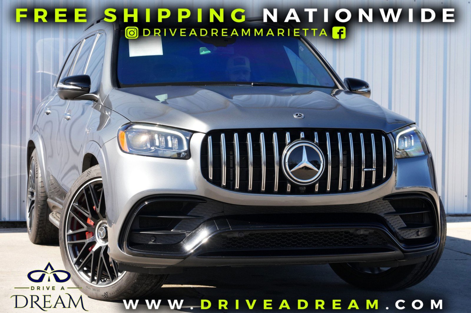 Used 2021 Mercedes-Benz GLS 63 AMG 4MATIC image 2
