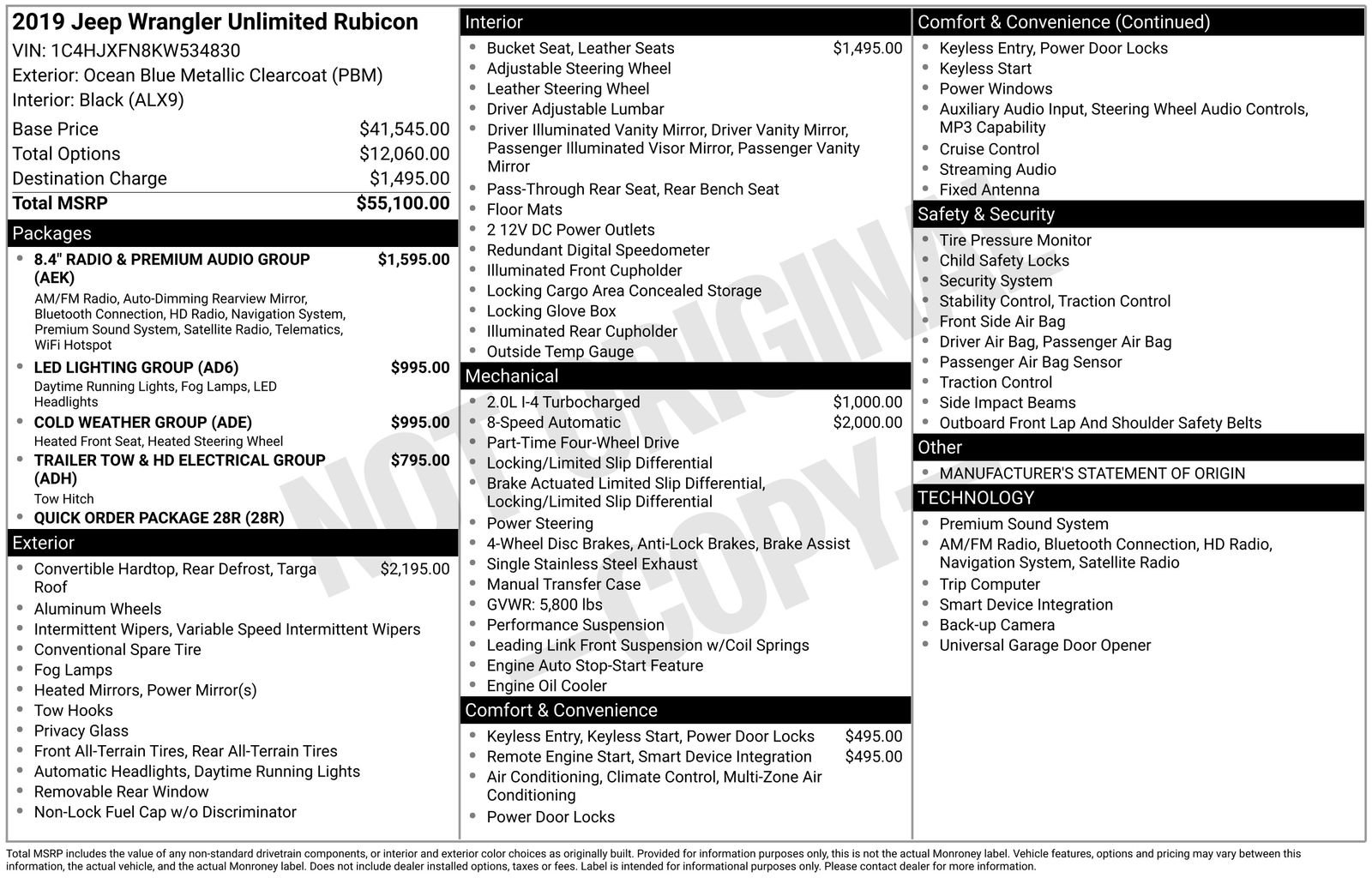 Used 2019 Jeep Wrangler Unlimited Rubicon image 6