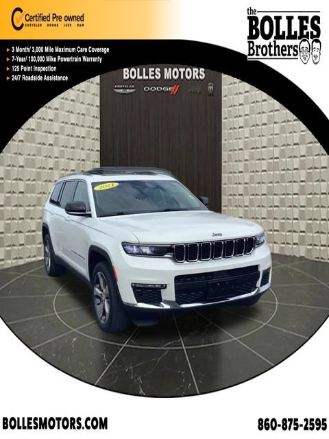 Used 2021 Jeep Grand Cherokee L Limited AWD/4WD image 1