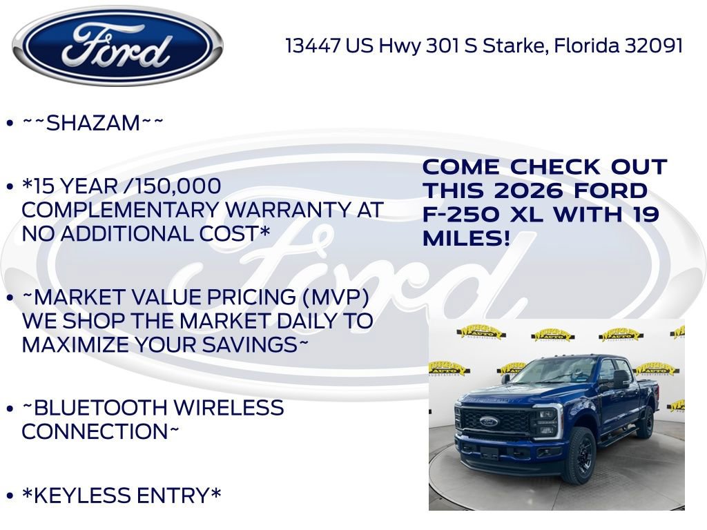 New 2026 Ford F250 XL w/ STX Appearance Package AWD/4WD image 5