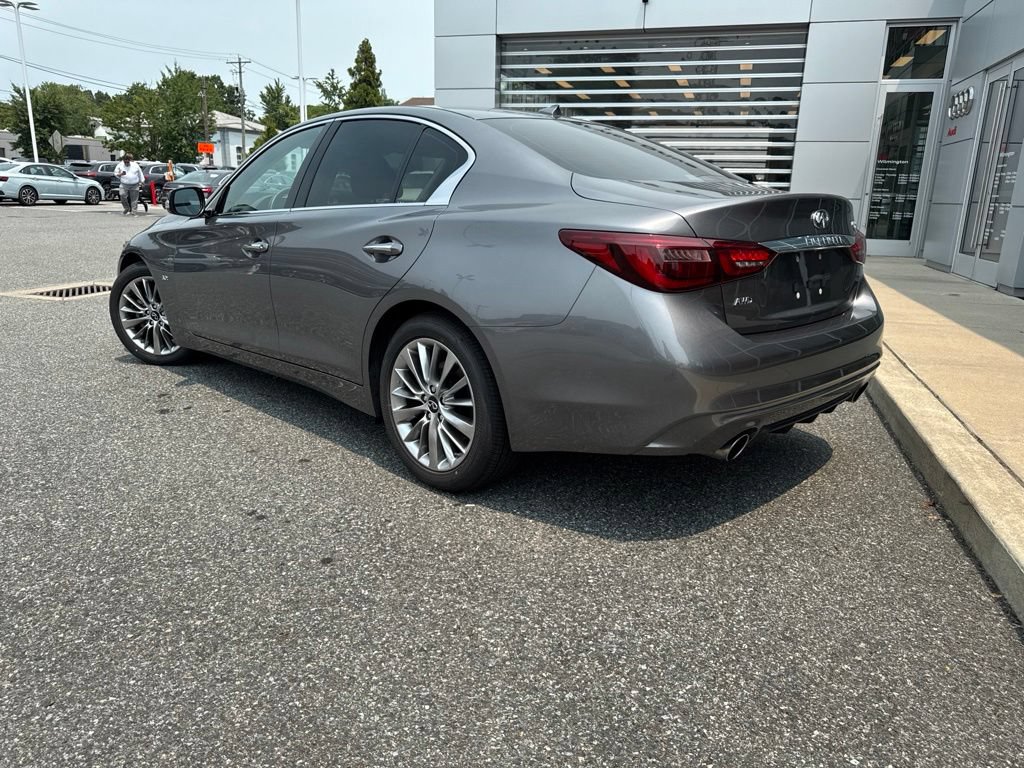 Used 2020 INFINITI Q50 Luxe w/ Cargo Package AWD/4WD image 3