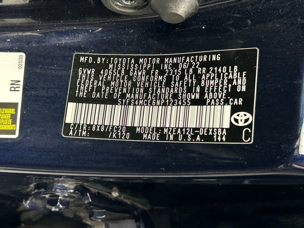 Used 2022 Toyota Corolla SE FWD image 37