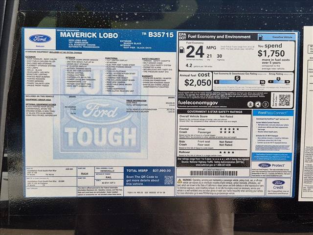 New 2026 Ford Maverick Lobo AWD/4WD image 17