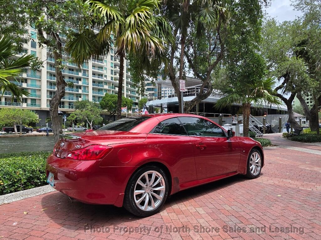Used 2014 INFINITI Q60 Convertible w/ Premium Package RWD image 9