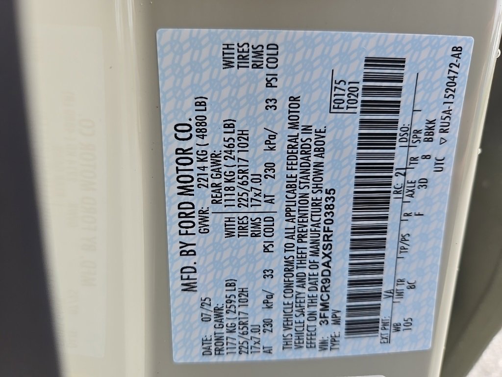 Used 2025 Ford Bronco Sport Badlands w/ Badlands Tech Package image 11