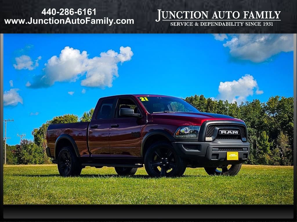 Certified 2021 RAM 1500 Classic Warlock w/ Electronics Group