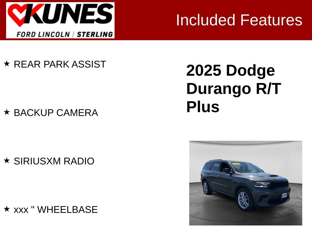 Used 2025 Dodge Durango R/T AWD/4WD image 3