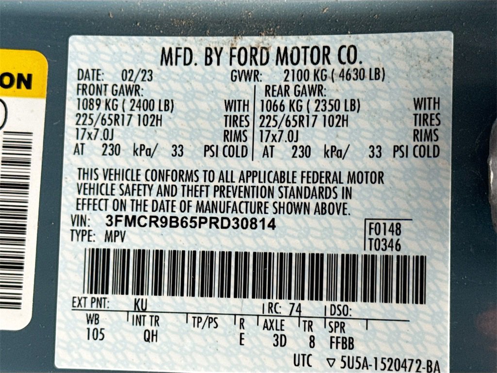 Used 2023 Ford Bronco Sport Big Bend image 27