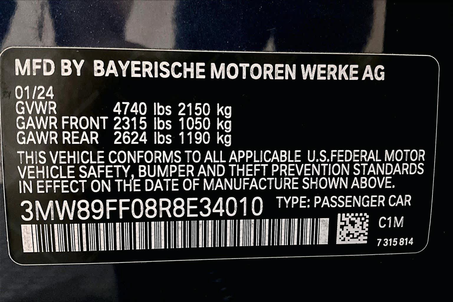 Used 2024 BMW 330i xDrive Sedan w/ Premium Package AWD/4WD image 33