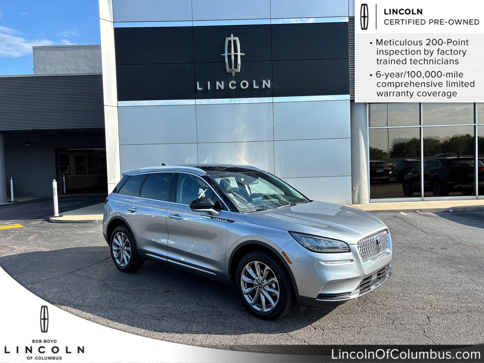 Certified 2022 Lincoln Corsair AWD w/ Premium Package