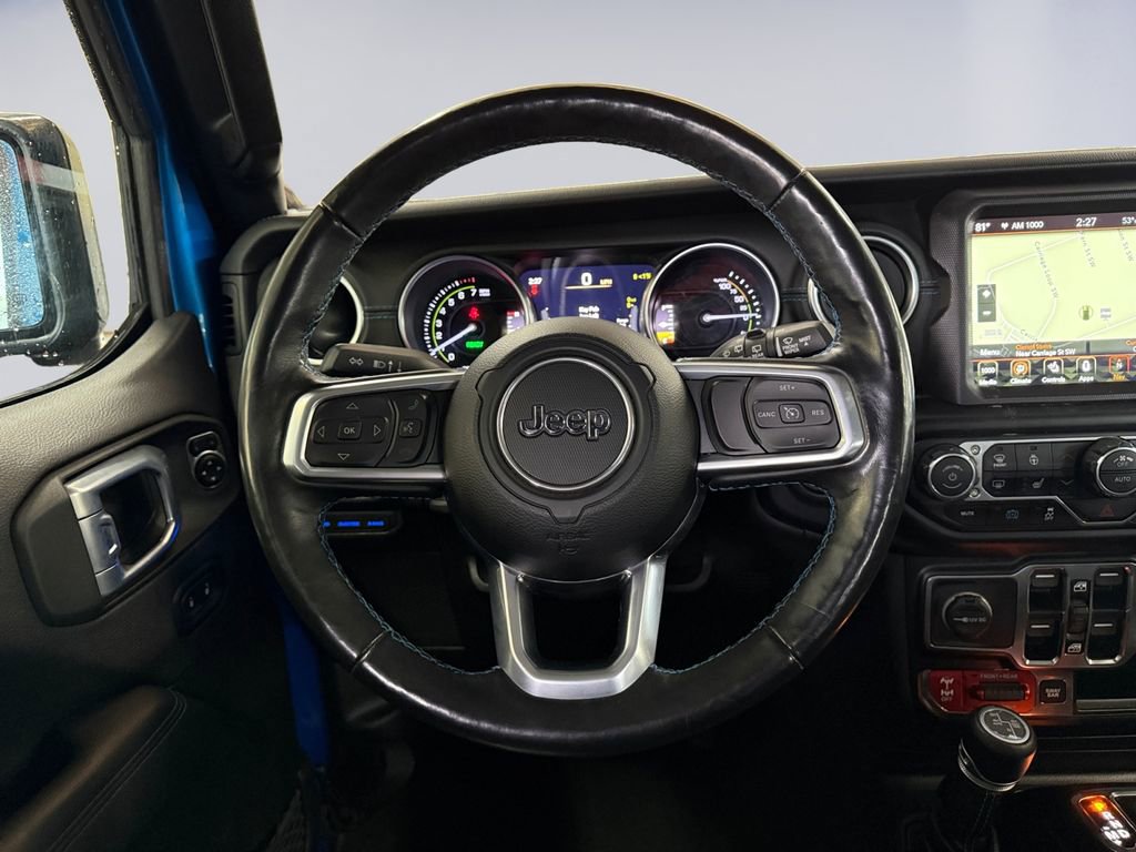 Used 2021 Jeep Wrangler Unlimited Rubicon 4xe w/ Steel Bumper Group image 15