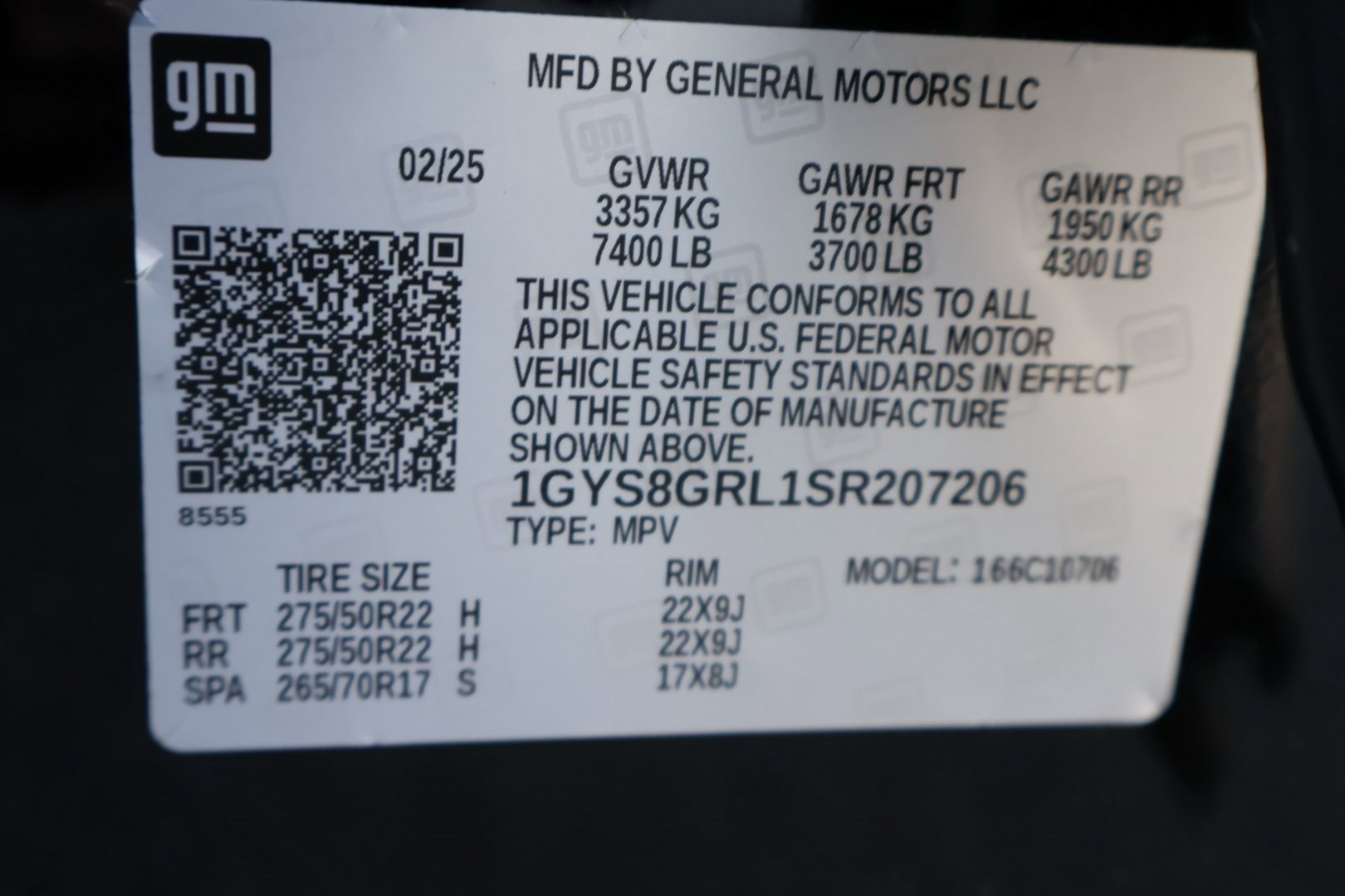 Used 2025 Cadillac Escalade Sport Platinum w/ LPO, ONYX Package image 31