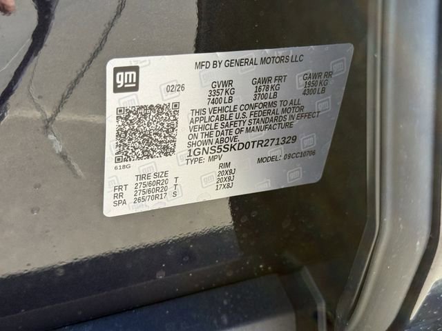 New 2026 Chevrolet Tahoe Premier w/ Sun And Tow Package image 28