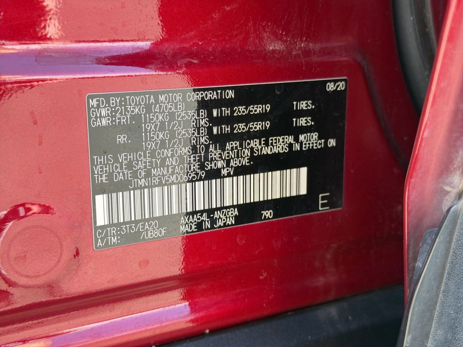 Used 2021 Toyota RAV4 Limited image 20