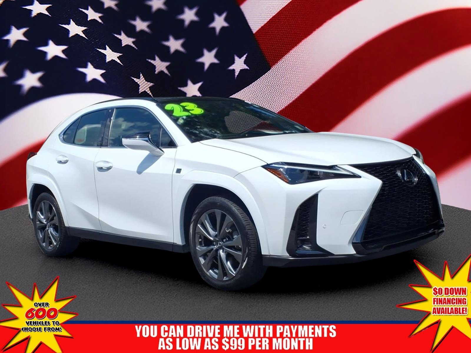 Certified 2023 Lexus UX 250h F Sport w/ Accessory Package (Z2) AWD/4WD image 1