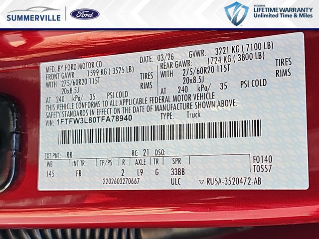 New 2026 Ford F150 XLT w/ Equipment Group 302A MID AWD/4WD image 36