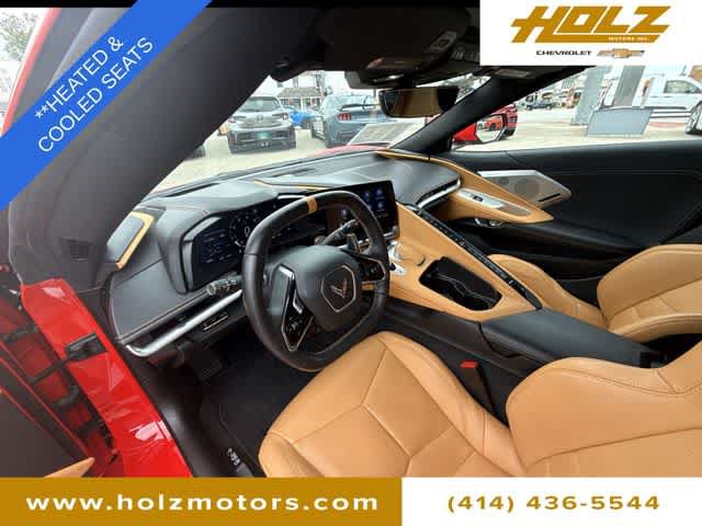 Certified 2022 Chevrolet Corvette Stingray Preferred Cpe w/ Engine Appearance Package RWD image 11