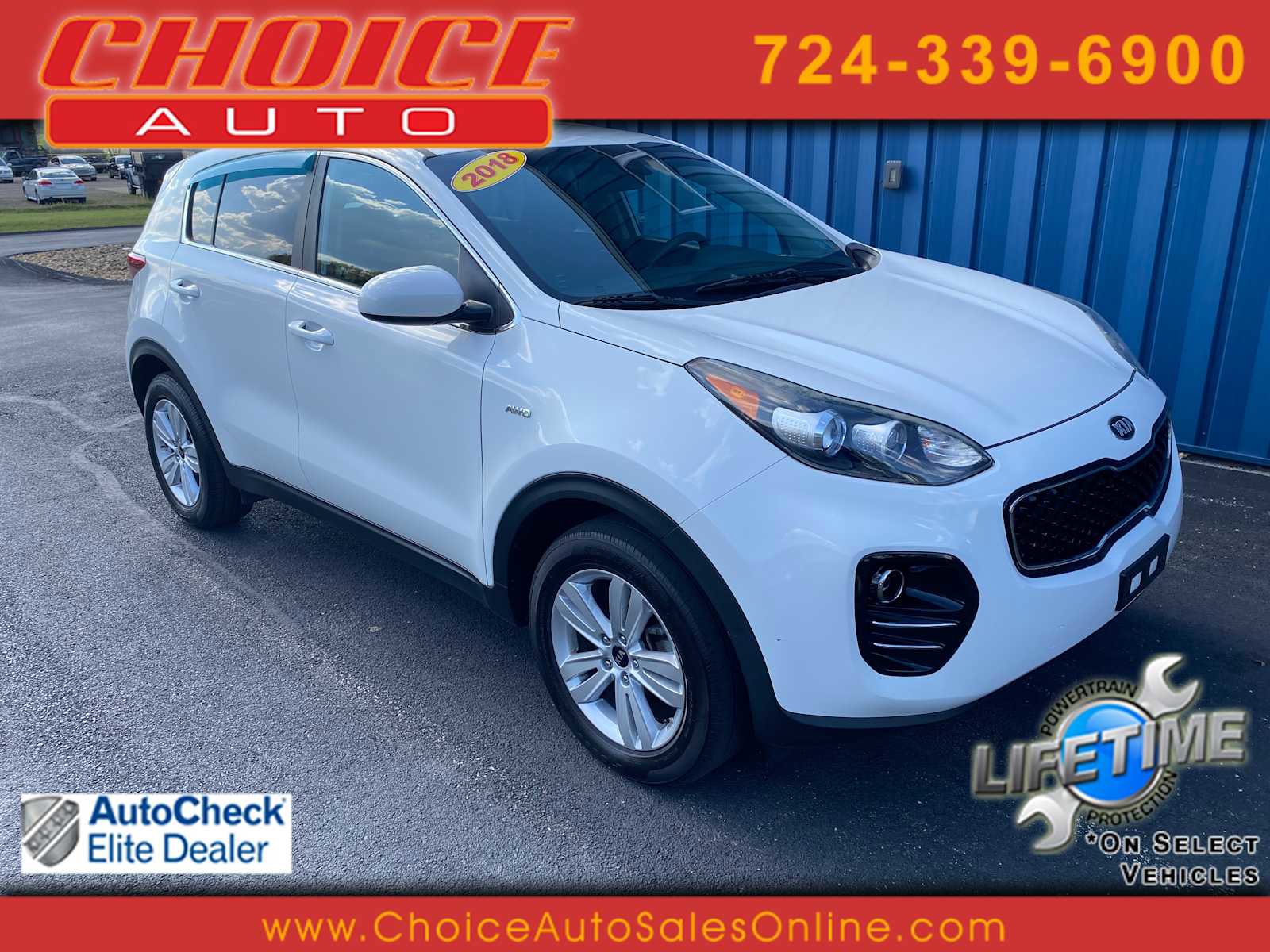 Used 2018 Kia Sportage LX AWD/4WD image 1