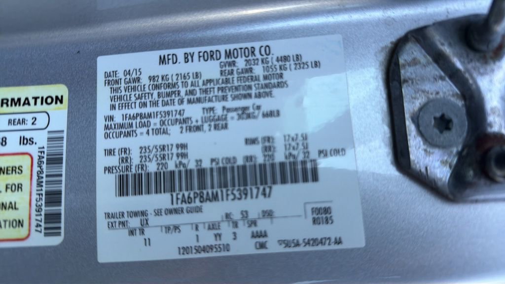 Used 2015 Ford Mustang Coupe image 20