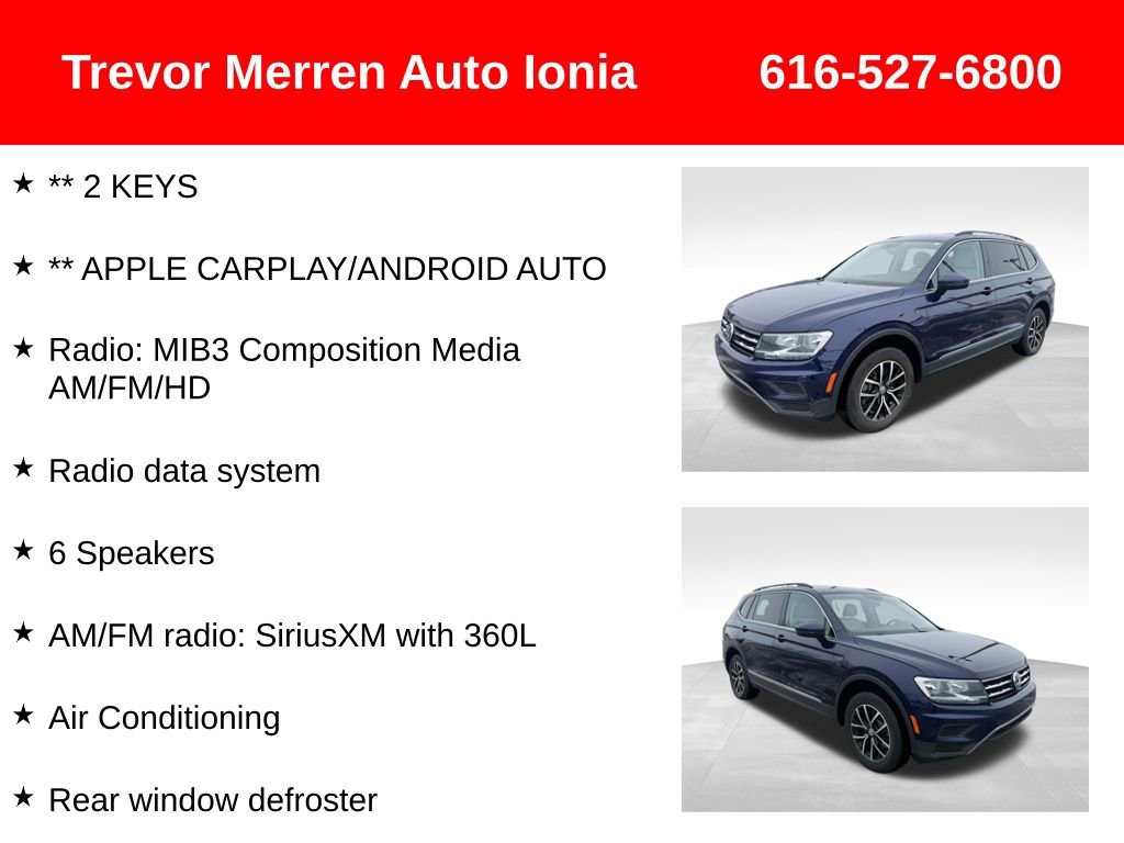 Used 2021 Volkswagen Tiguan SE image 18