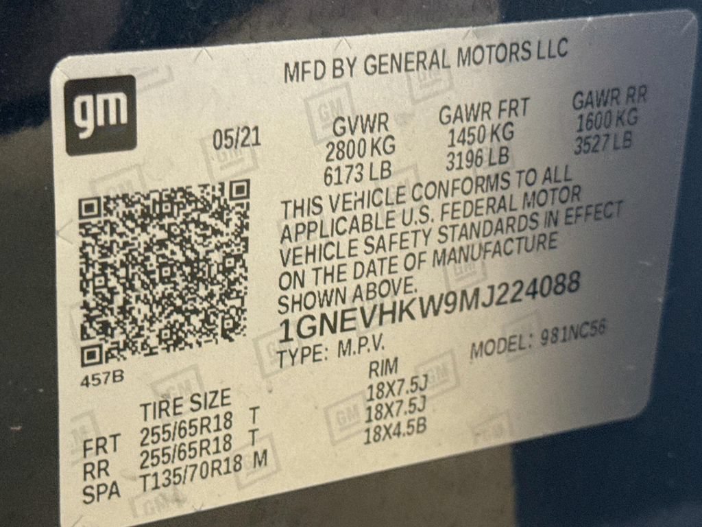 Used 2021 Chevrolet Traverse LT AWD/4WD image 32
