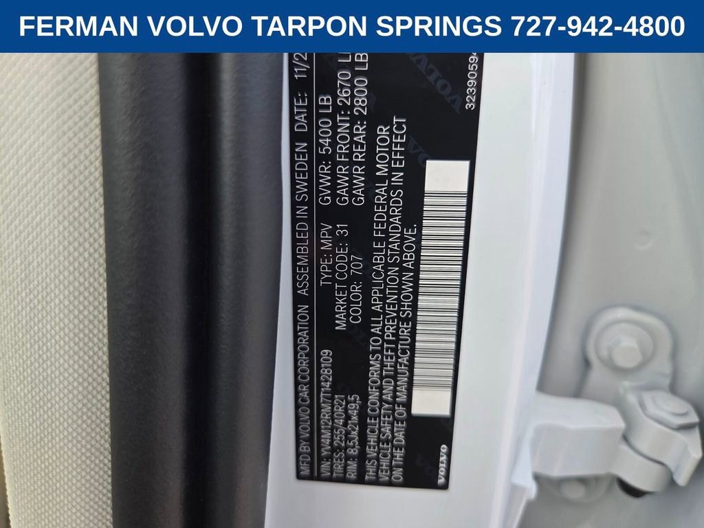 New 2026 Volvo XC60 B5 Ultra w/ Protection Package Premier image 22