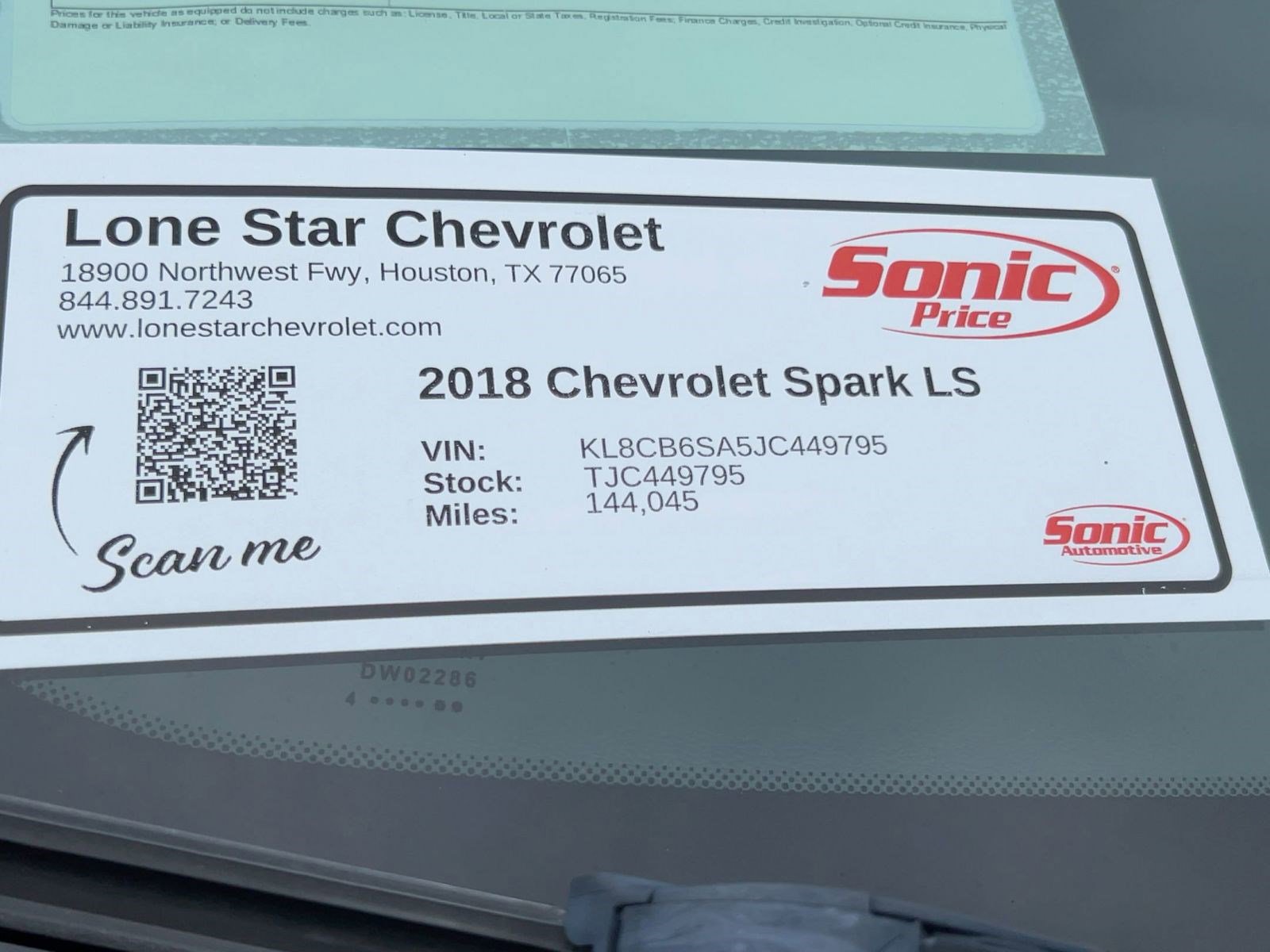 Certified 2018 Chevrolet Spark LS image 32