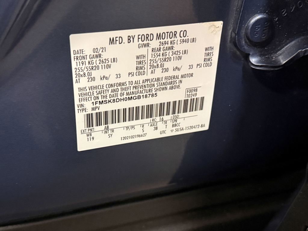 Used 2021 Ford Explorer XLT w/ Equipment Group 202A image 51