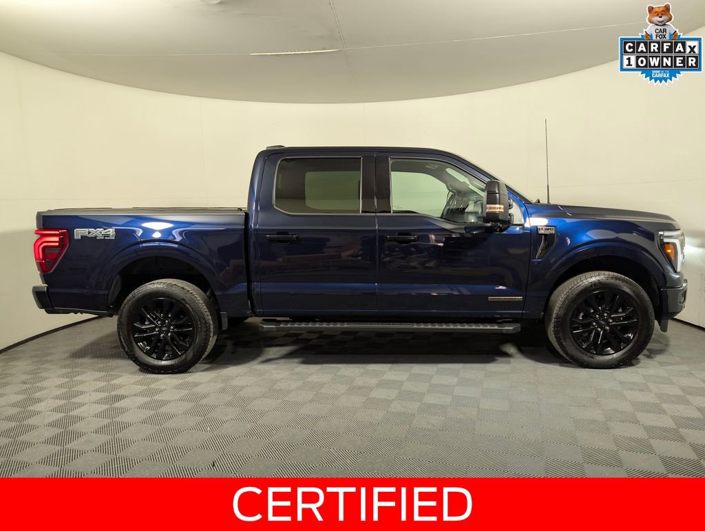 Certified 2025 Ford F150 Lariat w/ Equipment Group 501A Mid image 2