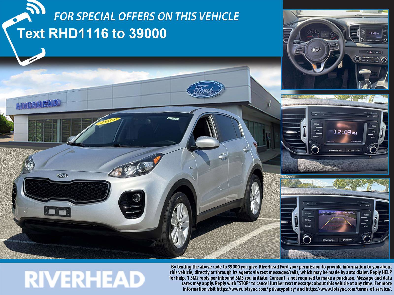 Used 2018 Kia Sportage LX