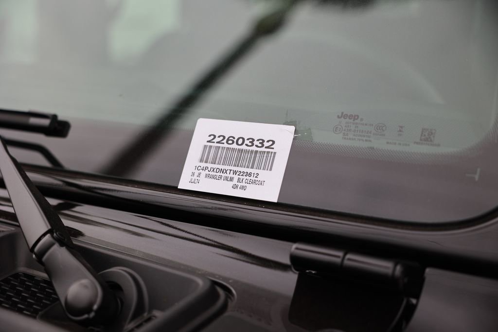 New 2026 Jeep Wrangler Sport image 36