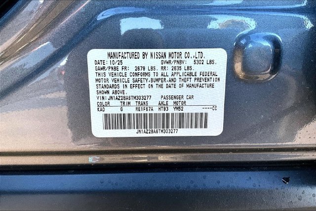New 2026 Nissan Leaf w/ Floor Mat Package (S+) FWD image 8