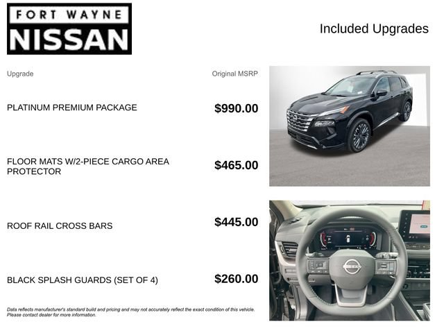 New 2026 Nissan Rogue Platinum w/ Platinum Premium Package AWD/4WD image 4