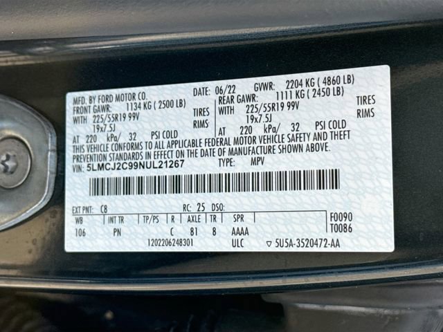 Used 2022 Lincoln Corsair Reserve w/ Equipment Group 201A FWD image 46