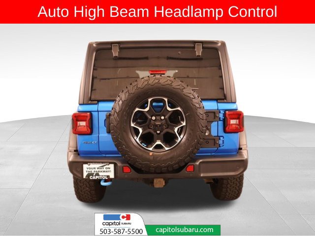 Used 2022 Jeep Wrangler Unlimited Rubicon 4xe w/ Cold Weather Group AWD/4WD image 4