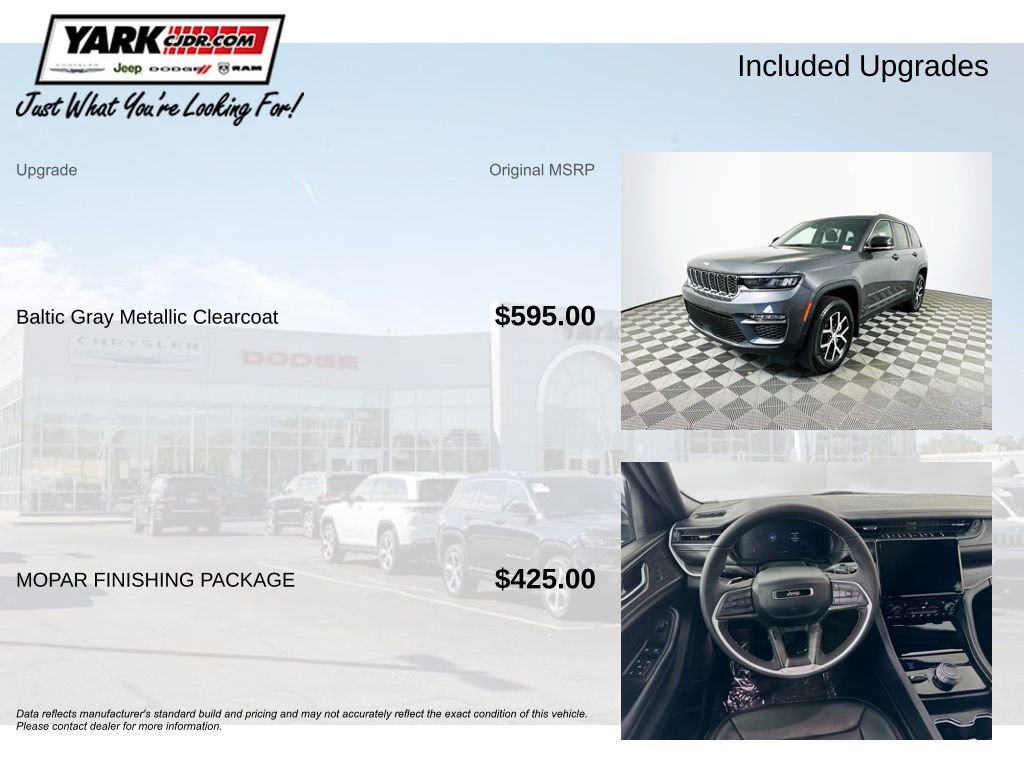 Certified 2025 Jeep Grand Cherokee Limited w/ MOPAR Finishing Package image 5