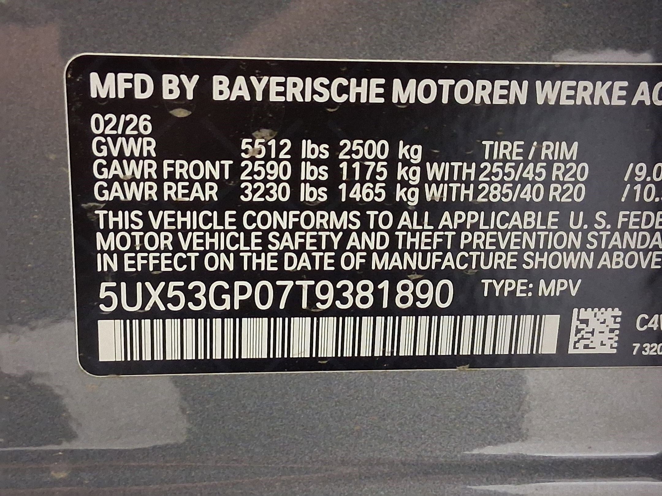 New 2026 BMW X3 xDrive30 w/ Convenience Package image 17
