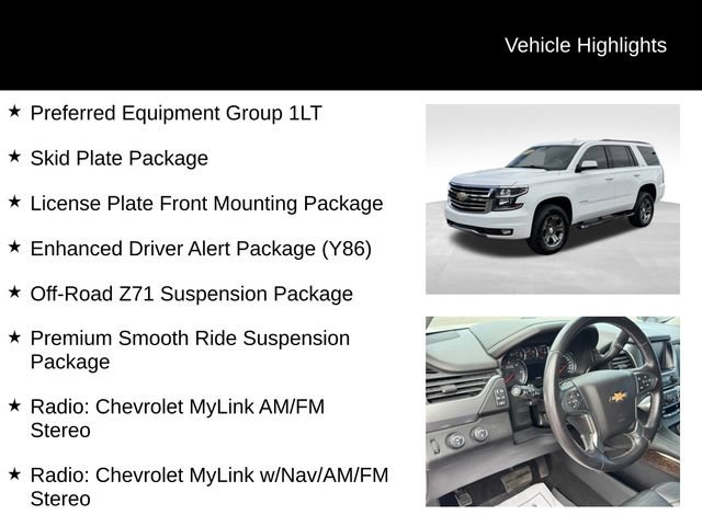 Used 2018 Chevrolet Tahoe LT w/ Off-Road Package AWD/4WD image 8